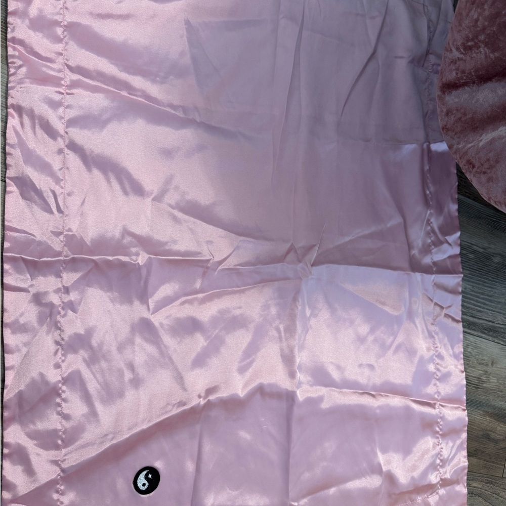 Pink Silk Pillowcase